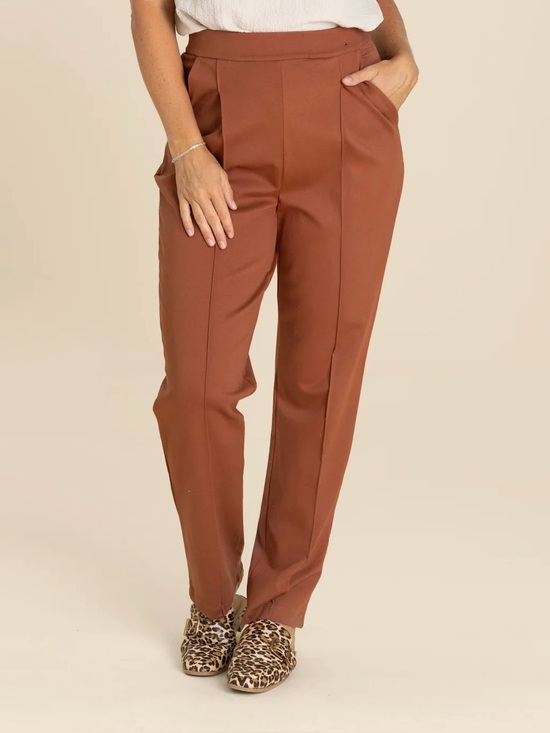 Dear Scarlett Pants - CARAMEL Dear Scarlett EVERYWHERE PANT - (see matching jacket)